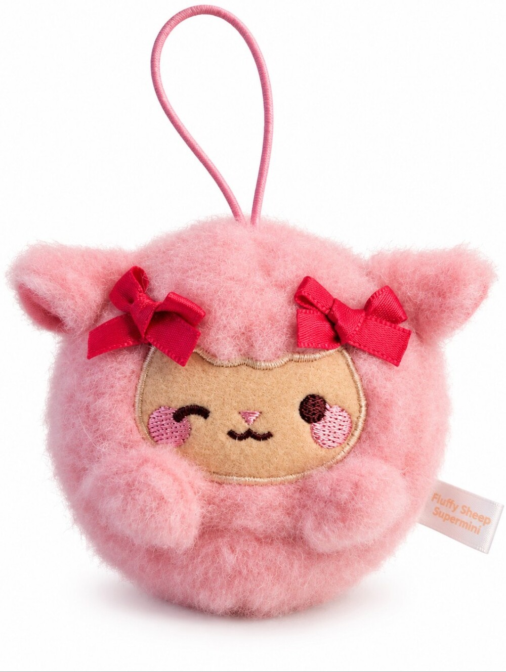🎀Round1 Suoermini Fluffy Sheep Pink Plush